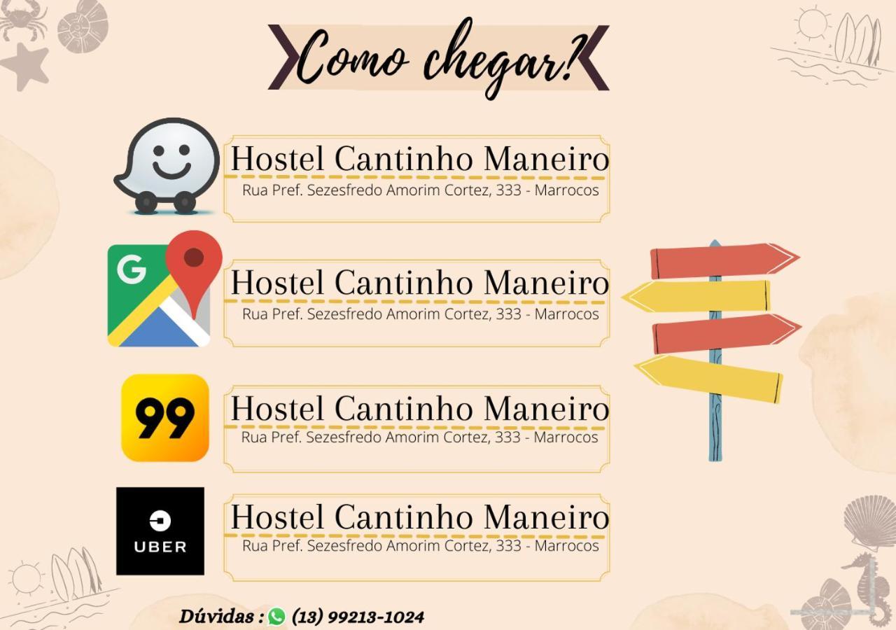 Hostel Cantinho Maneiro Mongaguá Dış mekan fotoğraf